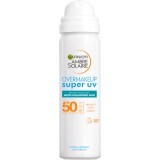 Garnier AMBRE SOLAIRE Spray viso con protezione solare SPF50, 75 ml