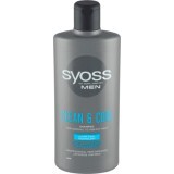Syoss Men Shampoo per uomo Fresco, 440 ml