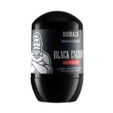 Deodorante naturale a base di pietra di allume per uomo BLACK ENERGY (alloro e patchouli), Biobase, 50 ml