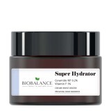 Super Hydrator Crema riparatrice idratante intensiva, con Ceramide 0,2% + Vitamina F 1%, Bio Balance, 50 ml