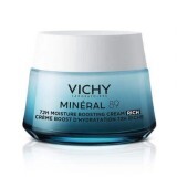 Crema idratante intensa 72h per pelli secche Mineral 89, 50 ml, Vichy