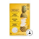 Dischi esfolianti viso con 1% AHA 1% PHA e ananas, 10 pezzi, Iroha