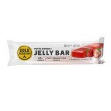Gelatina energizzante al gusto di fragola Jelly Bar, 30 g, Gold Nutrition