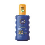 Spray idratante con SPF30 Protect & Moisture, 200 ml, Nivea Sun