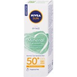 Nivea SUN Protezione UV minerale per ragazze SPF 50+, 50 ml
