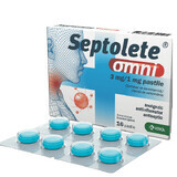 Septolete omni eucalipto, 3 mg/1 mg, 16 compresse, KRKA