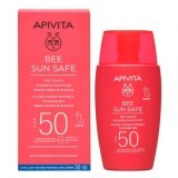 Crema protettiva solare liquida Invisible SPF50 Bee Sun Safe, 50 ml, Apivita