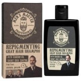 Shampoo per ripigmentazione dei capelli bianchi da uomo, 120 ml, Men's Master Professional