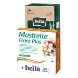 Mastrelle Flora Plus, 10 capsule vaginali, Fiterman Pharma + Assorbenti giornalieri normali a base biologica, 28 pezzi, Bella