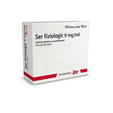 Siero fisiologico, 9 mg/ml, 10 fiale, Antibiotico SA