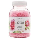 Sale da bagno Elixir Floral Rosa Nobilis con olio all'essenza di rosa, 1000 g, Viorica