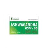 Ashwagandha KSM-66, 500 mg, 30 capsule, Remedia