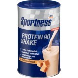 Sportness Proteine ​​in polvere al gusto di caramello, 350 g