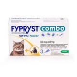 Pipette antiparassitarie per gatti Fypryst Combo Cat 50 mg, 3 pipette, Krka