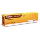 Clafen gel 50 mg/g, 100 g, Antibiotico SA