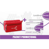 Confezione Lactiferon Derma, 2 x 30 compresse + borsa, Meditrina Pharmaceuticals