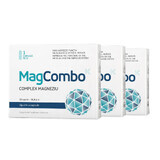 MagCombo Pachet Complex Magneziu 940 mg, 3x20 capsule, Vitaslim 