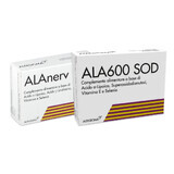 Confezione Alanerv, 20 capsule molli + Ala600 SOD, 20 compresse, Alfasigma