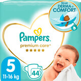 Pannolini Pampers Premium Care per bambini Premium Care numero 5, 11-16 kg, 44 pezzi