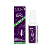 Spray orale per adulti Vitoral D3+K2, 25 ml, Vitalogic