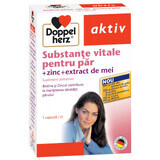 Sostanze vitali per capelli + zinco + estratto di miglio, 30 capsule, Doppelherz