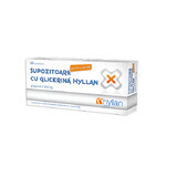 Supposte con glicerina 2500 mg per adulti, 12 pezzi, Hyllan