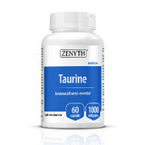 Taurina 1000 mg, 60 capsule, Zenyth
