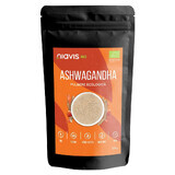 Polvere organica di Ashwagandha, 125g, Niavis