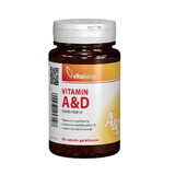 Vitamina A e D, 60 capsule, Vitaking