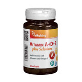 Vitamina A+D+E+selenio, 30 capsule molli, Vitaking