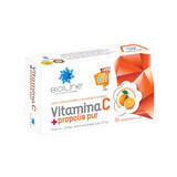 Vitamina C con propoli pura Bioline, 30 pastiglie, Helcor