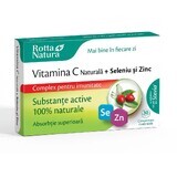 Vitamina C Naturale + Selenio e Zinco, 30 compresse, Rotta Natura