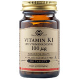 Vitamina K1 100 mcg, 100 compresse, Solgar
