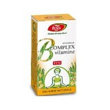 Complesso naturale di vitamine B, F172, 60 capsule, Fares