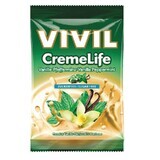 Caramelle senza zucchero Creme Life alla vaniglia e menta, 60 g, Vivil