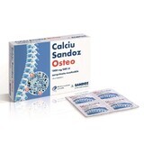 Calciu Osteo 1000 mg/880 UI, 30 compresse masticabili, Sandoz 