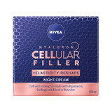 Crema da notte Cellular Filler Elasticity, 50 ml, Nivea