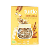 Muesli senza glutine con cereali Eco con mela e cannella, 350 grammi, Turtle SPRL