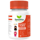 Gelatine vitaminiche per bambini Immunitate Forte, 30 pezzi, Sanovita Wellness
