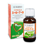 Omega 3, 6, 7, 9 Vegano, 125 ml, Marnys