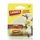Balsamo riparatore per labbra secche e screpolate al gusto di vaniglia SPF 15, 4,25 g, Carmex