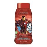 Shampoo e gel doccia Avengers Iron Man con calendula e camomilla, 250 ml, Naturaverde