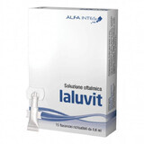 Ialuvit Soluzione Oftalmica, 15 flaconcini x 0,6 ml, Alfa Intes