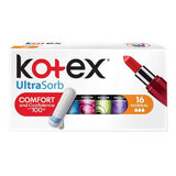 Normali tamponi UltraSorb, 16 pezzi, Kotex