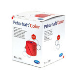 Benda elastica autoadesiva Peha-haft Color, rosso (932462), 10cm x 20m, Hartmann