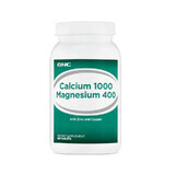 Calcio 1000 mg e Magnesio 400 mg, 80 compresse, GNC
