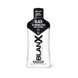 BlanX Black Collutorio Sbiancante ai Carboni Attivi per Macchie e Alitosi, 500ml