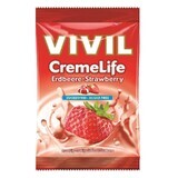 Creme Life Caramelle Senza Zucchero Alla Fragola, 110g, Vivil