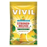 Caramelle senza zucchero al limone e multivitaminici, 60 g, Vivil