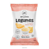 Chips di lenticchie rosse biologiche al gusto di formaggio nacho e sale, 35 g, Mc Lloyd's